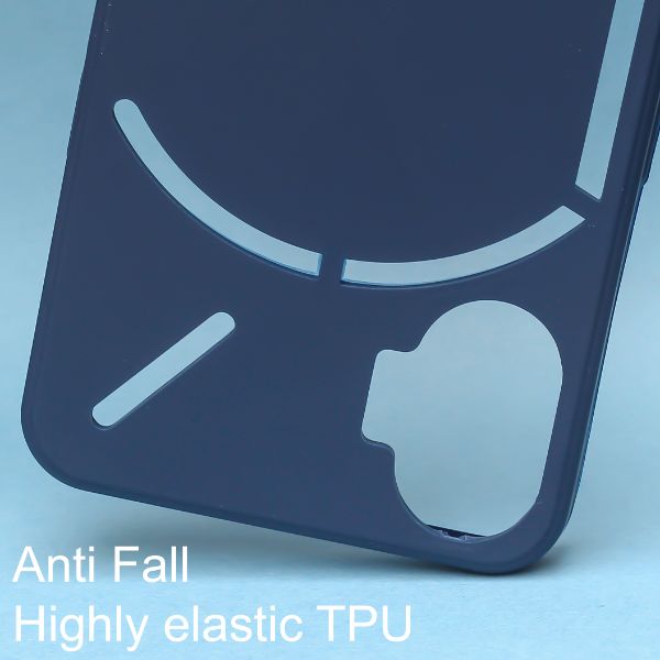 Dark Blue Candy Silicone Case for Nothing Phone 2