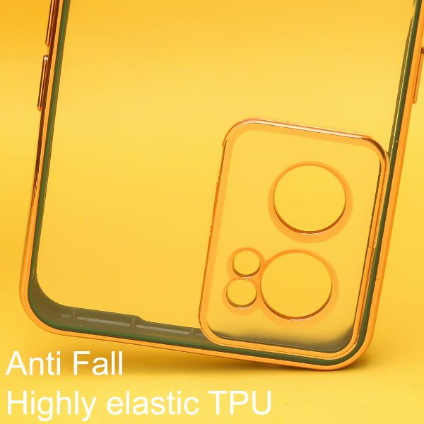 Dark Green Electroplated Transparent Case for Oneplus Nord CE 2