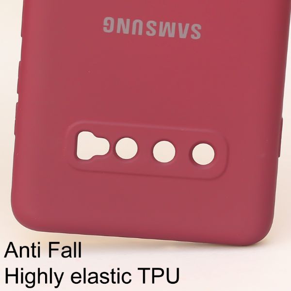 Mehroon Original Camera Silicone Case for Samsung S10 plus