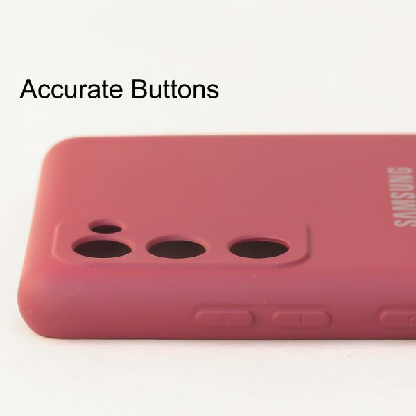 Mehroon Original Camera Silicone Case for Samsung S20 FE