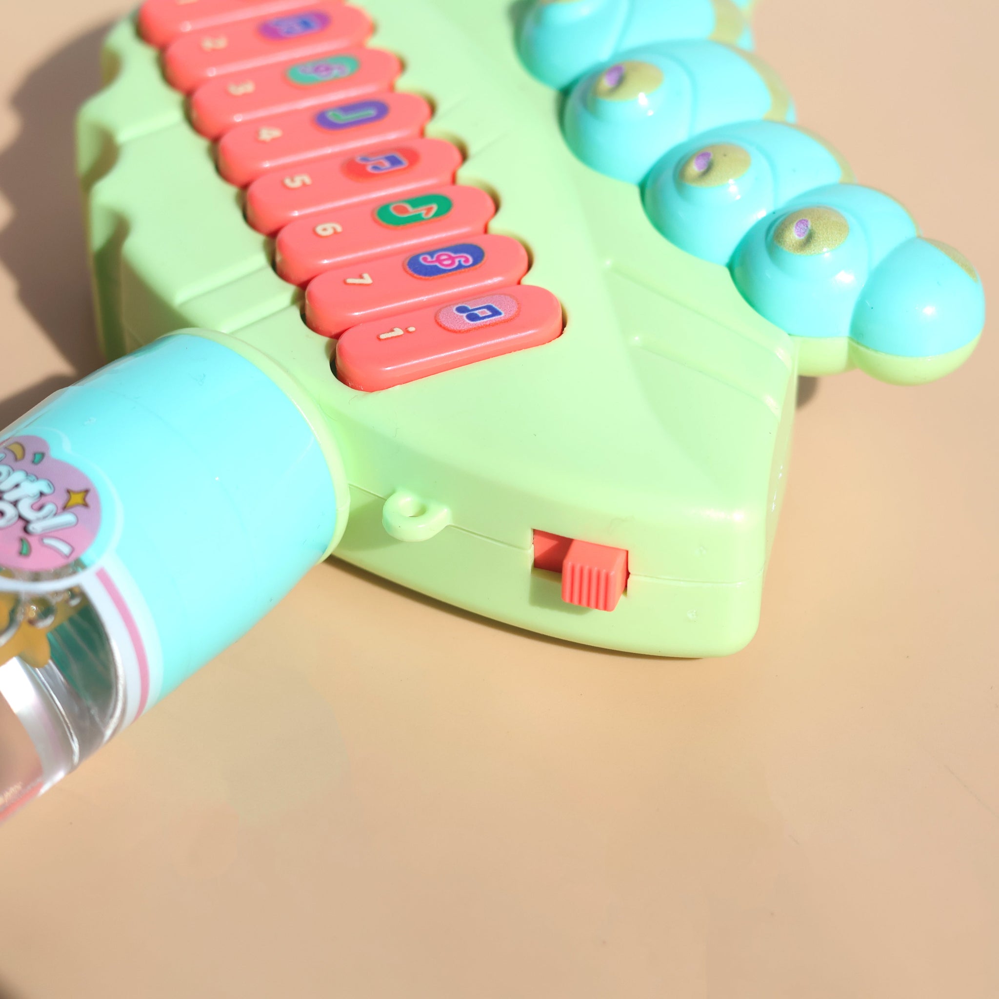 Musical Caterpillar Bubble Blower Wand