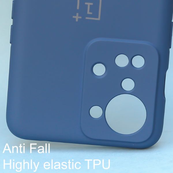 Dark Blue Camera Original Silicone case for Oneplus Nord 2T