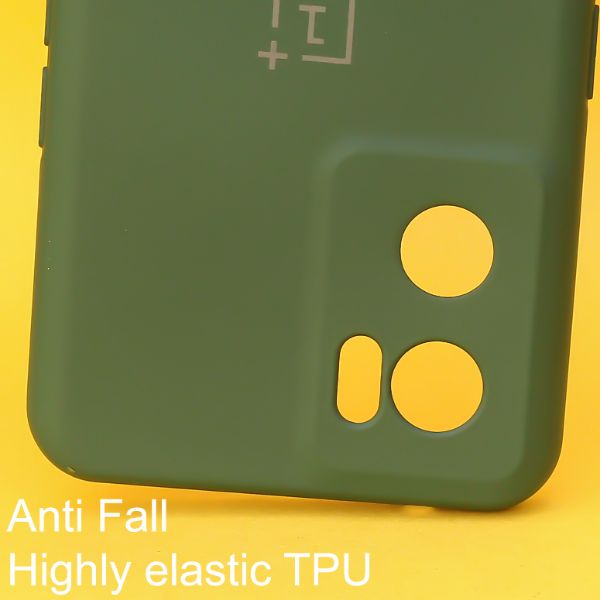 Dark Green Original Camera Silicone case for Oneplus Nord CE 2