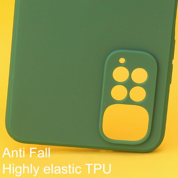 Dark Green Candy Silicone Case for Redmi Note 11