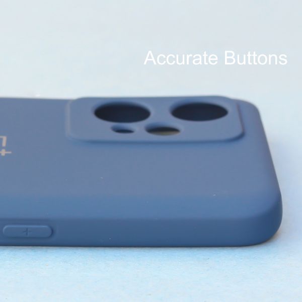 Dark Blue Camera Original Silicone case for Oneplus Nord CE 2 Lite