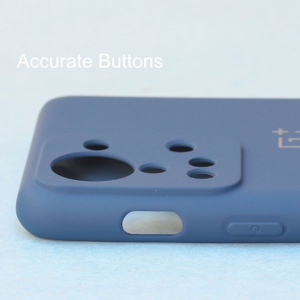 Dark Blue Camera Original Silicone case for Oneplus Nord 2T