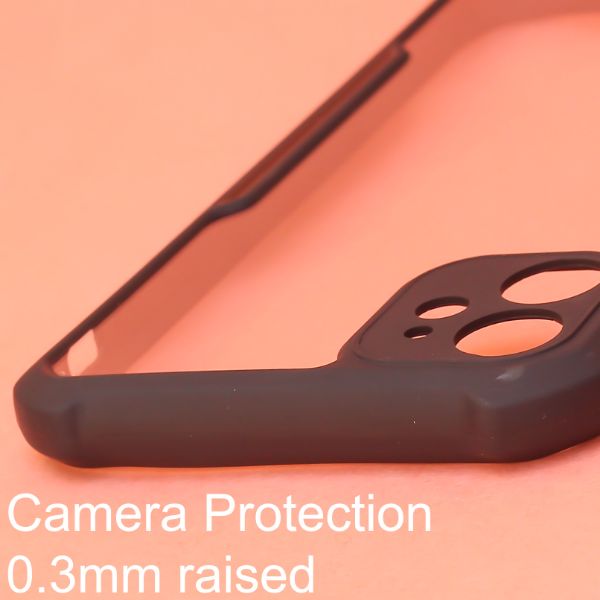 Shockproof Transparent Silicone Safe Case for Apple iphone 12