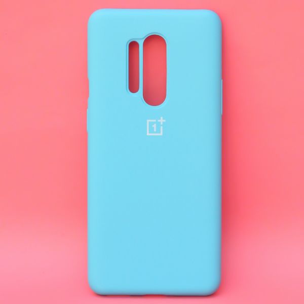 Sky Blue Original Silicone case for Oneplus 8 Pro