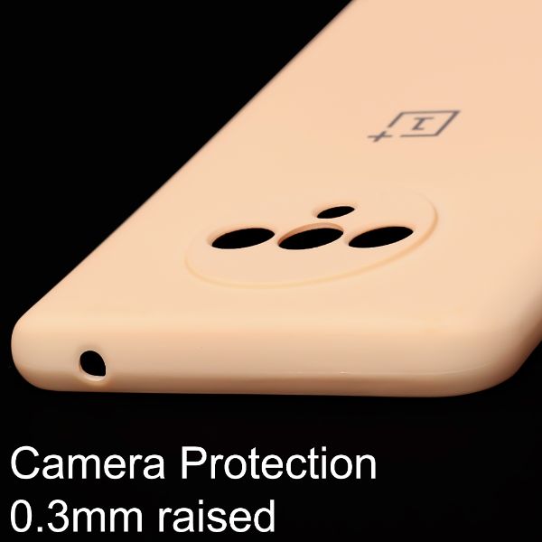 Peach candy silicone case for Oneplus 7T