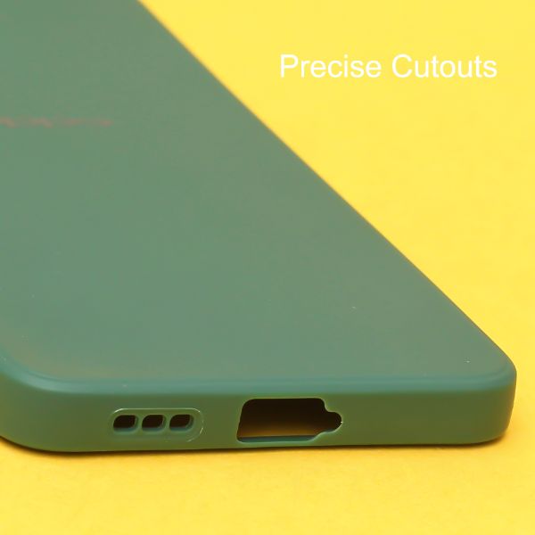 Dark Green Candy Silicone Case for Oppo Reno 6 5g
