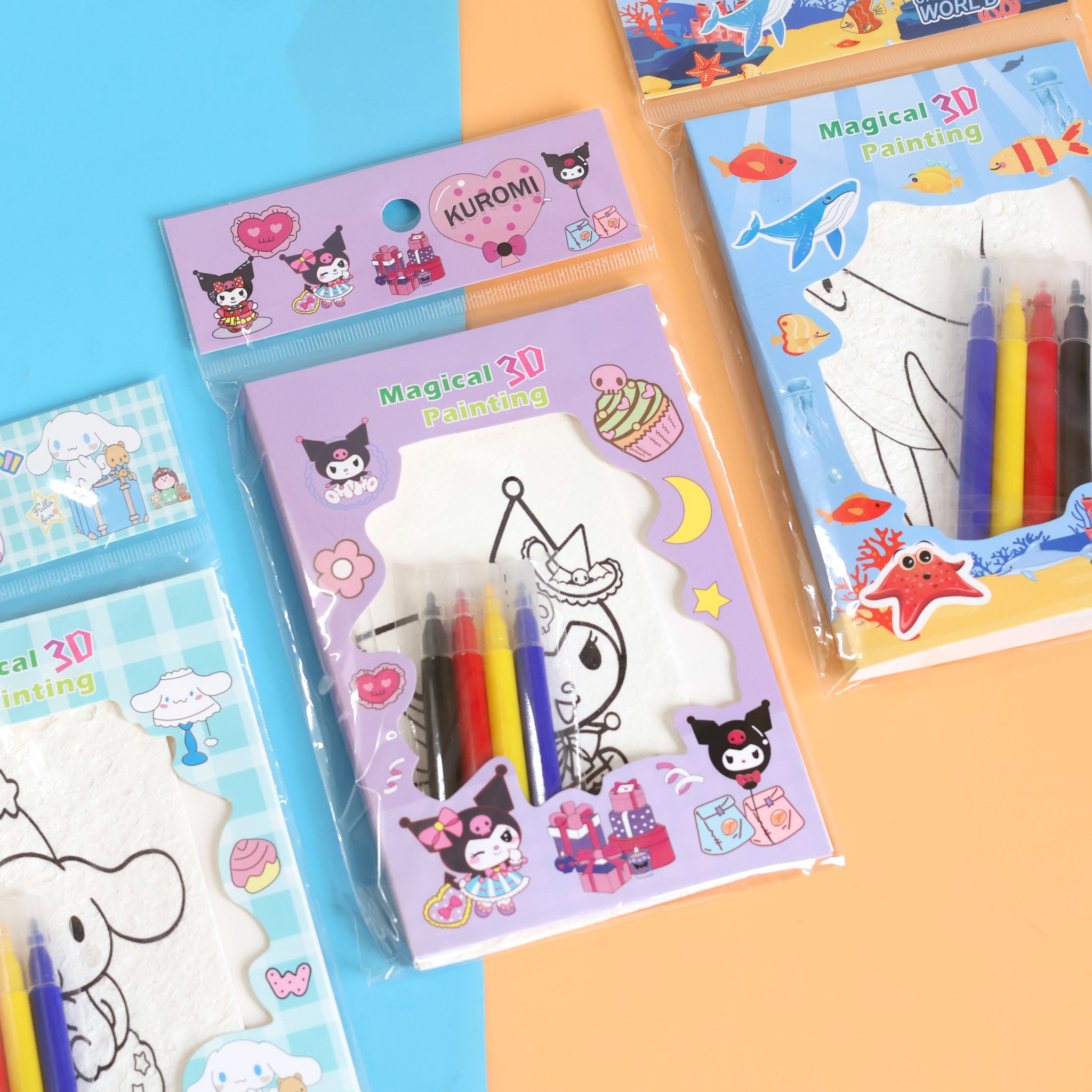 DIY 3D Foam Painting Art Kit – Creative Fun for Kids!