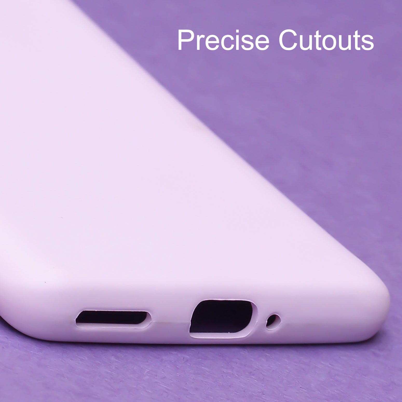 Purple Original Silicone case for Oneplus 8