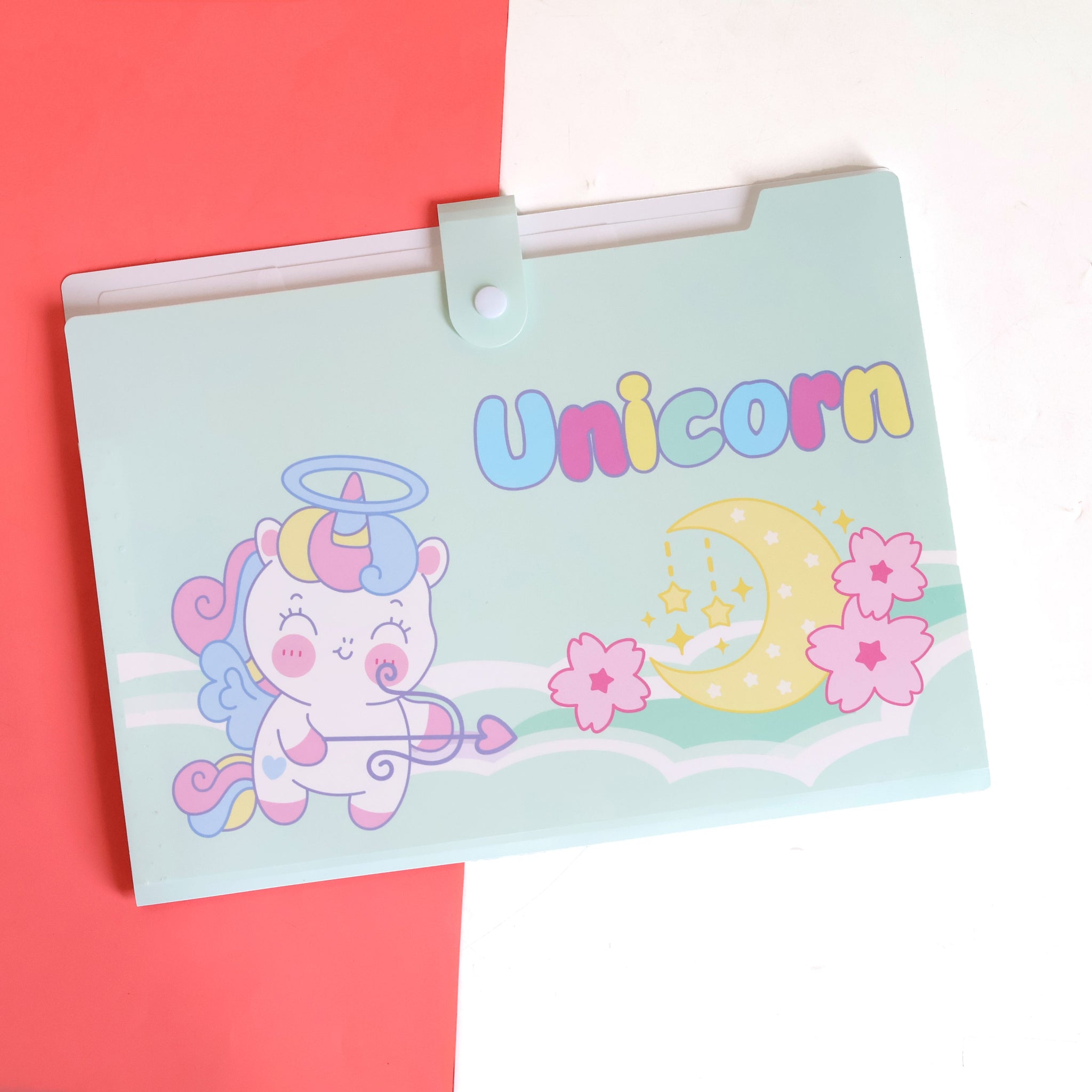 A4 Unicorn Dreams File Folder