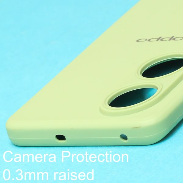 Light Green Candy Silicone Case for Oppo Reno 8T