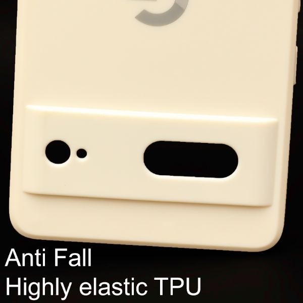 Cream Candy Camera Silicone Case for Google Pixel 7