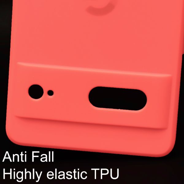 Red Candy Camera Silicone Case for Google Pixel 7