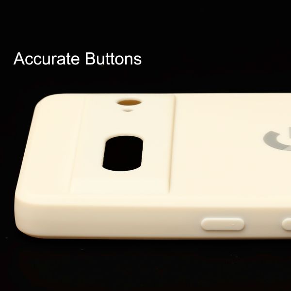 Cream Candy Camera Silicone Case for Google Pixel 7