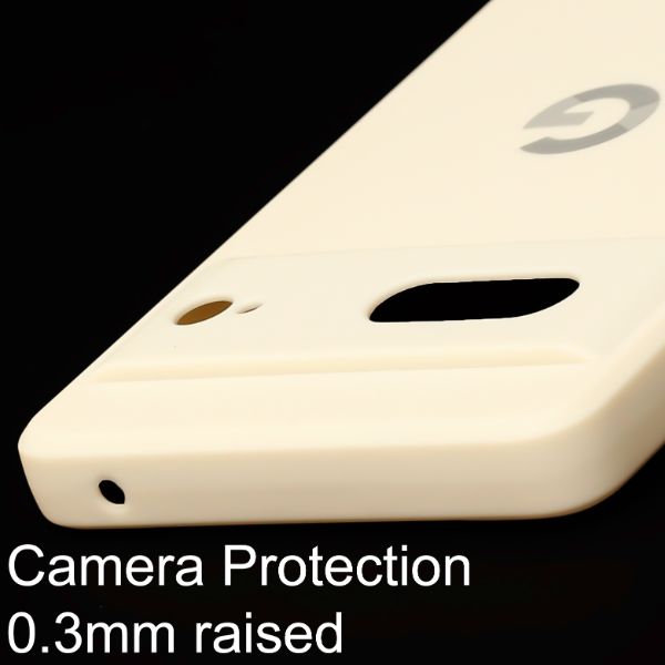 Cream Candy Camera Silicone Case for Google Pixel 7