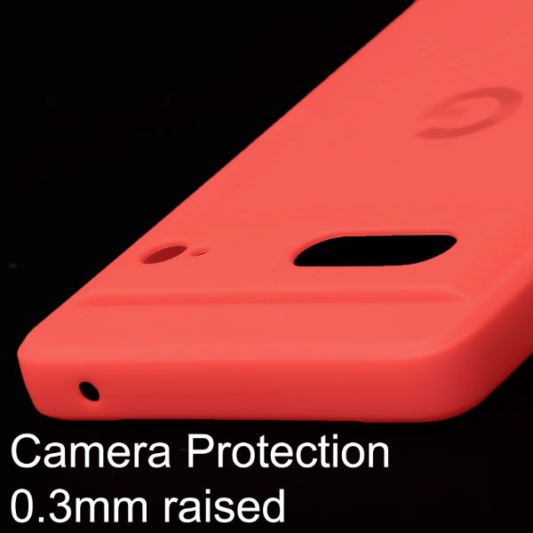 Red Candy Camera Silicone Case for Google Pixel 7