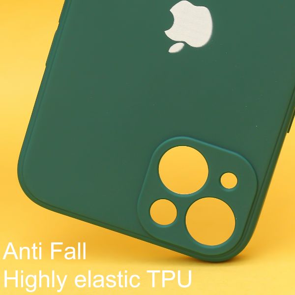 Dark Green Candy Silicone Case for Apple Iphone 14
