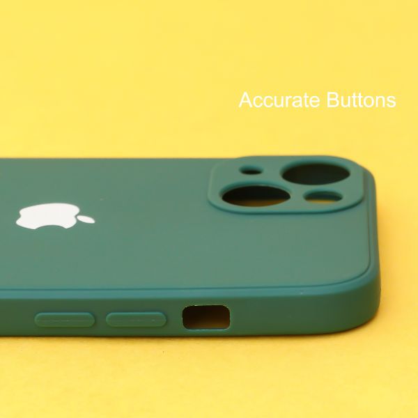 Dark Green Candy Silicone Case for Apple Iphone 14