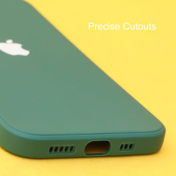 Dark Green Candy Silicone Case for Apple Iphone 14 Plus