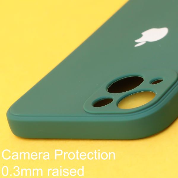 Dark Green Candy Silicone Case for Apple Iphone 13 Mini