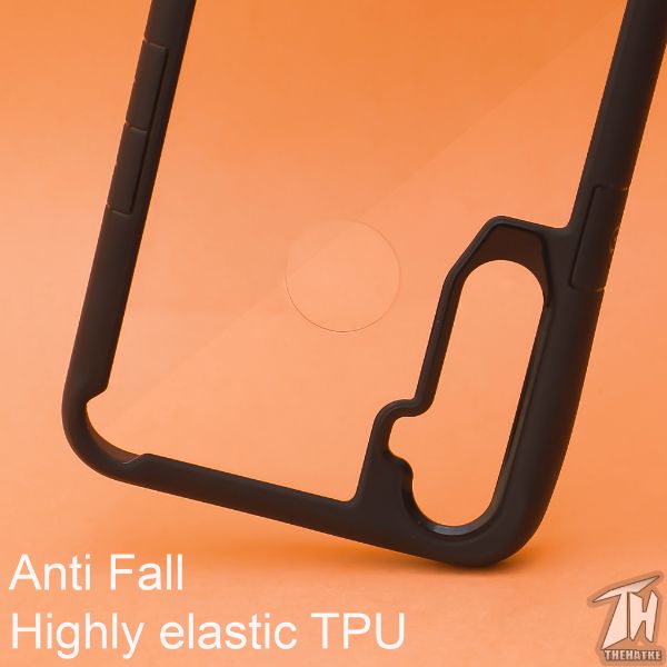 Shockproof silicone protective transparent Case for Realme 5