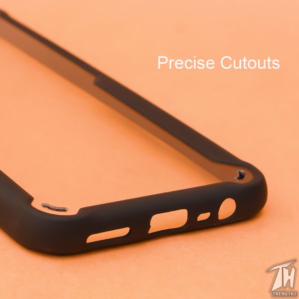 Shockproof silicone protective transparent Case for Realme 5