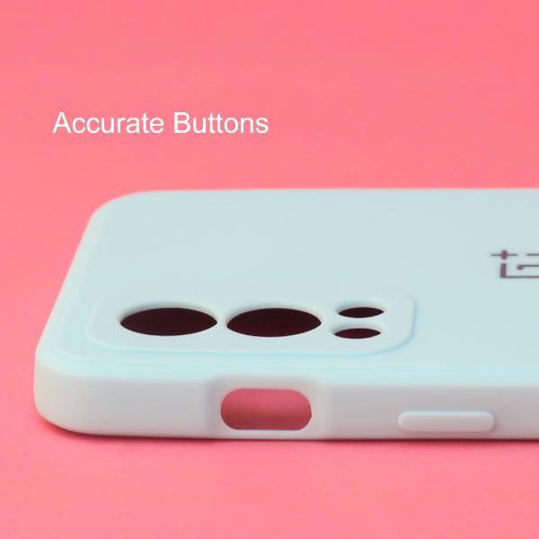 Light Blue Candy Silicone Case for Oneplus Nord 2