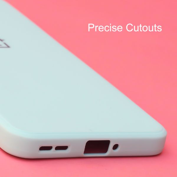 Light Blue Candy Silicone Case for Oneplus Nord 2