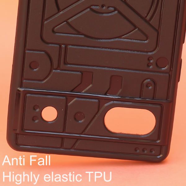 Cyber Engraved silicon Case for Google Pixel 6A
