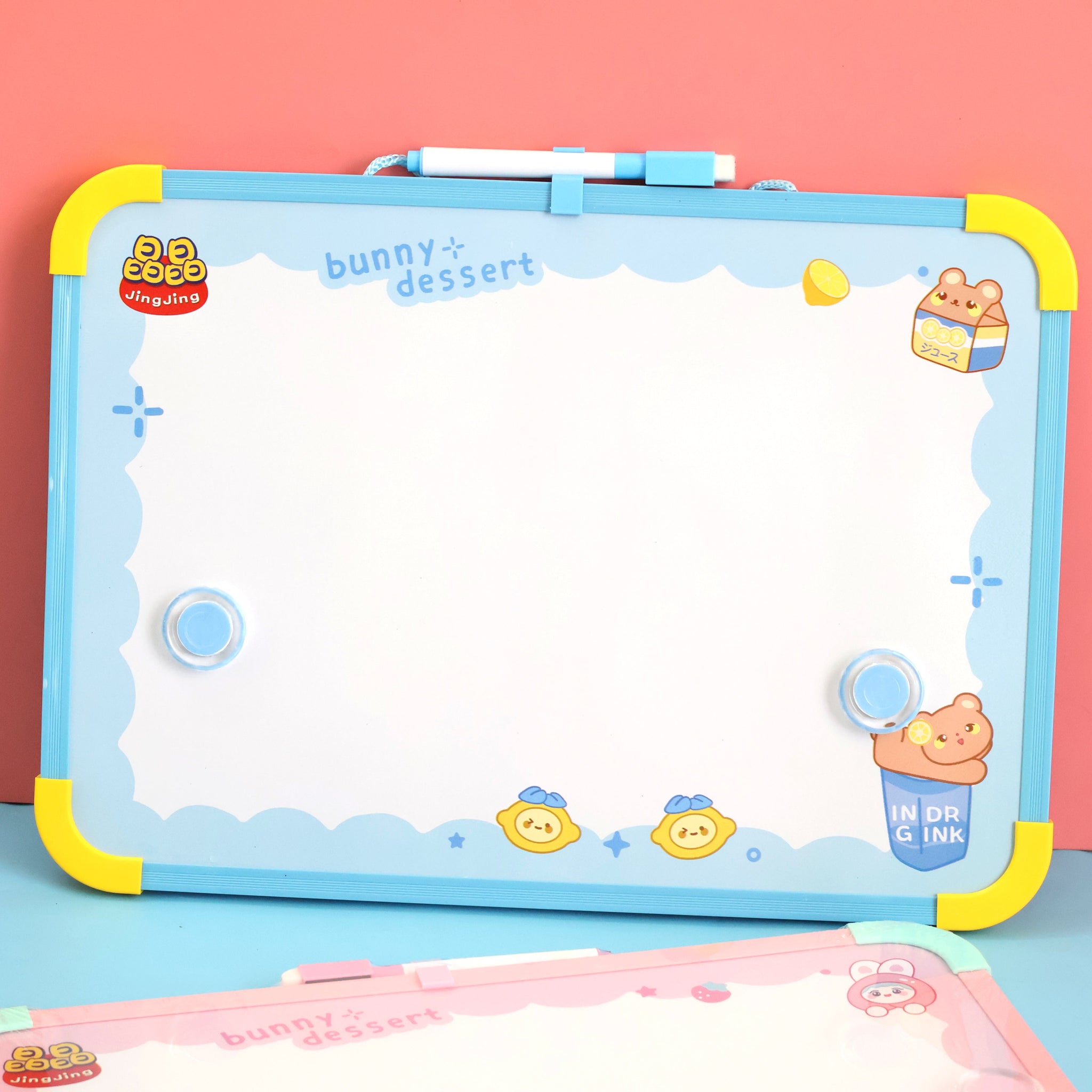 Kids' Double-Sided Magnetic Whiteboard