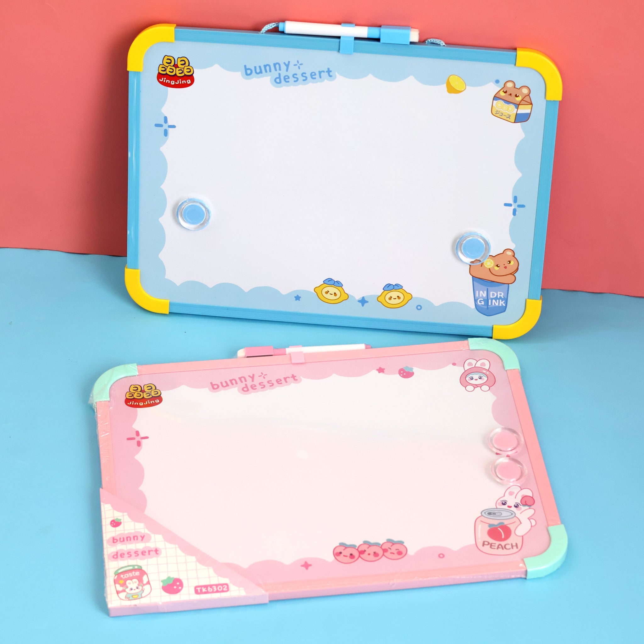 Kids' Double-Sided Magnetic Whiteboard