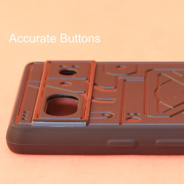 Cyber Engraved silicon Case for Google Pixel 6A