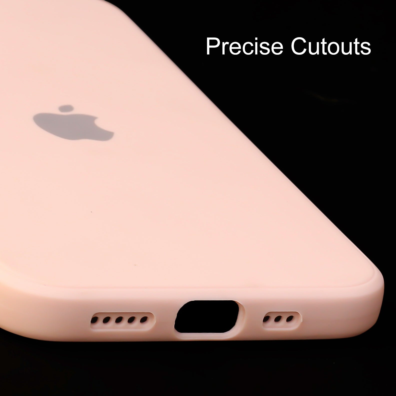 Peach Candy Silicone Case for Apple Iphone 12