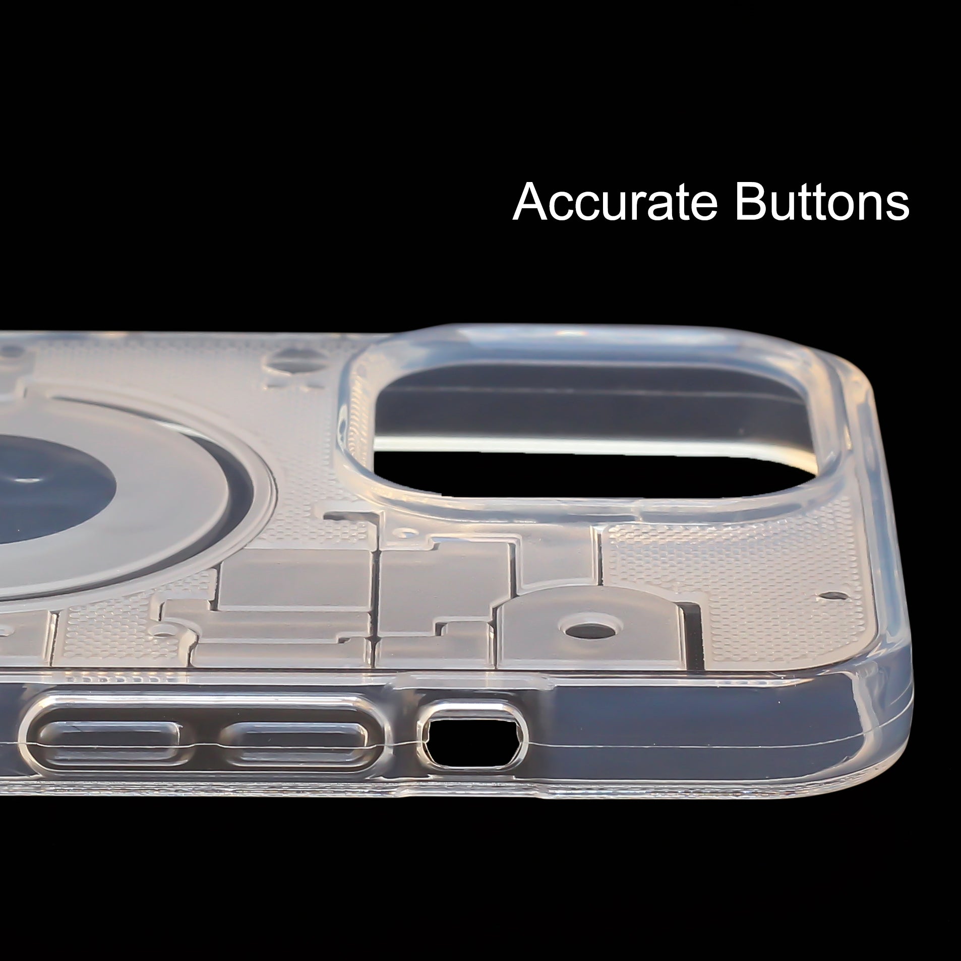 Trans white silicon Case for Apple iphone 15 Pro Max