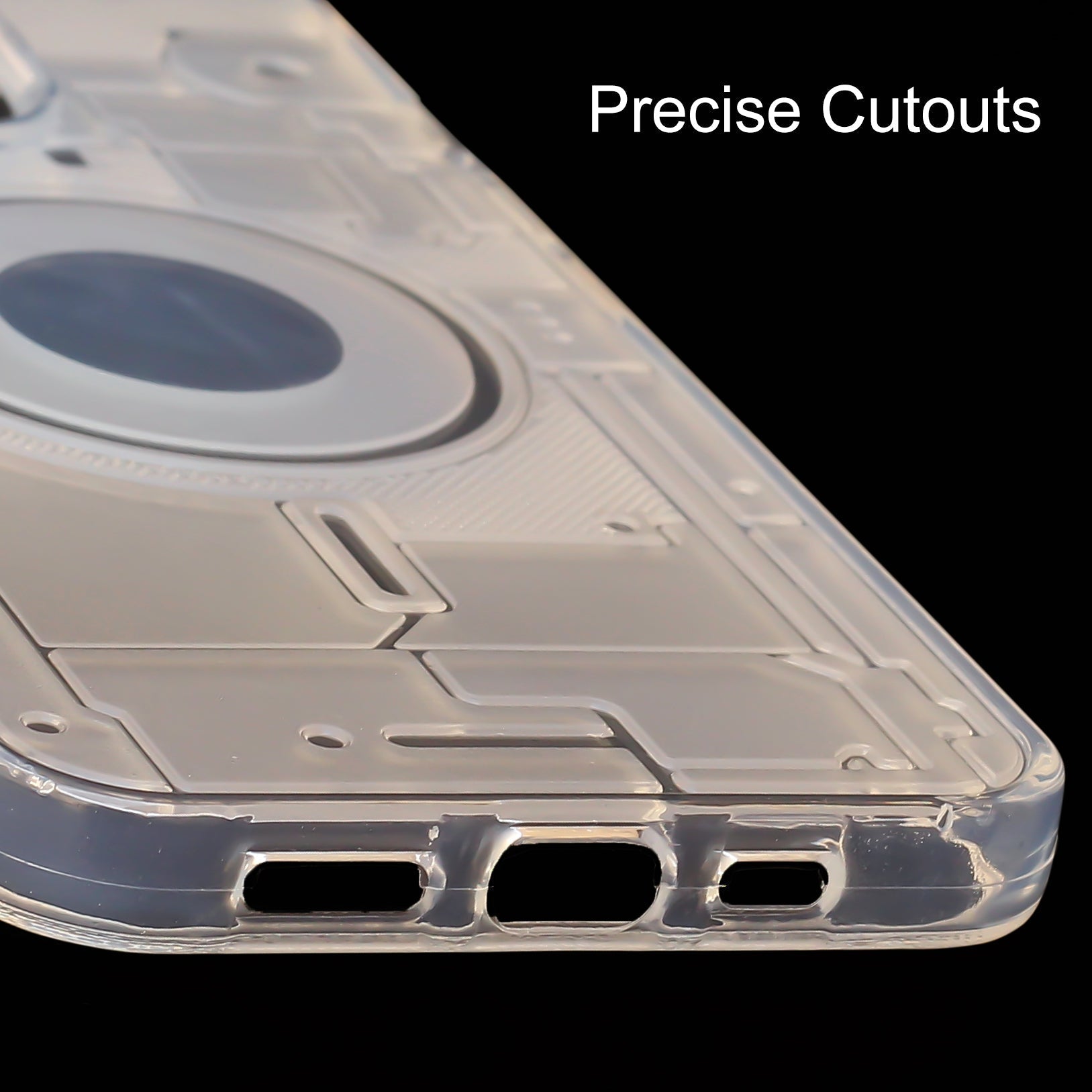 Trans white silicon Case for Apple iphone 15 Pro Max