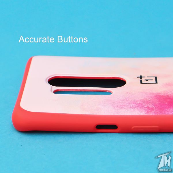 Magma oil paint Silicone case for Oneplus 8 Pro