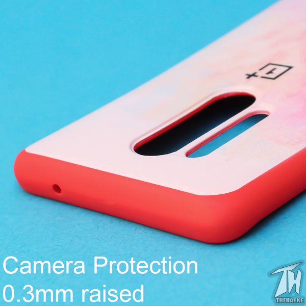 Magma oil paint Silicone case for Oneplus 8 Pro