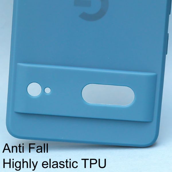 Cosmic Blue Candy Camera Silicone Case for Google Pixel 7