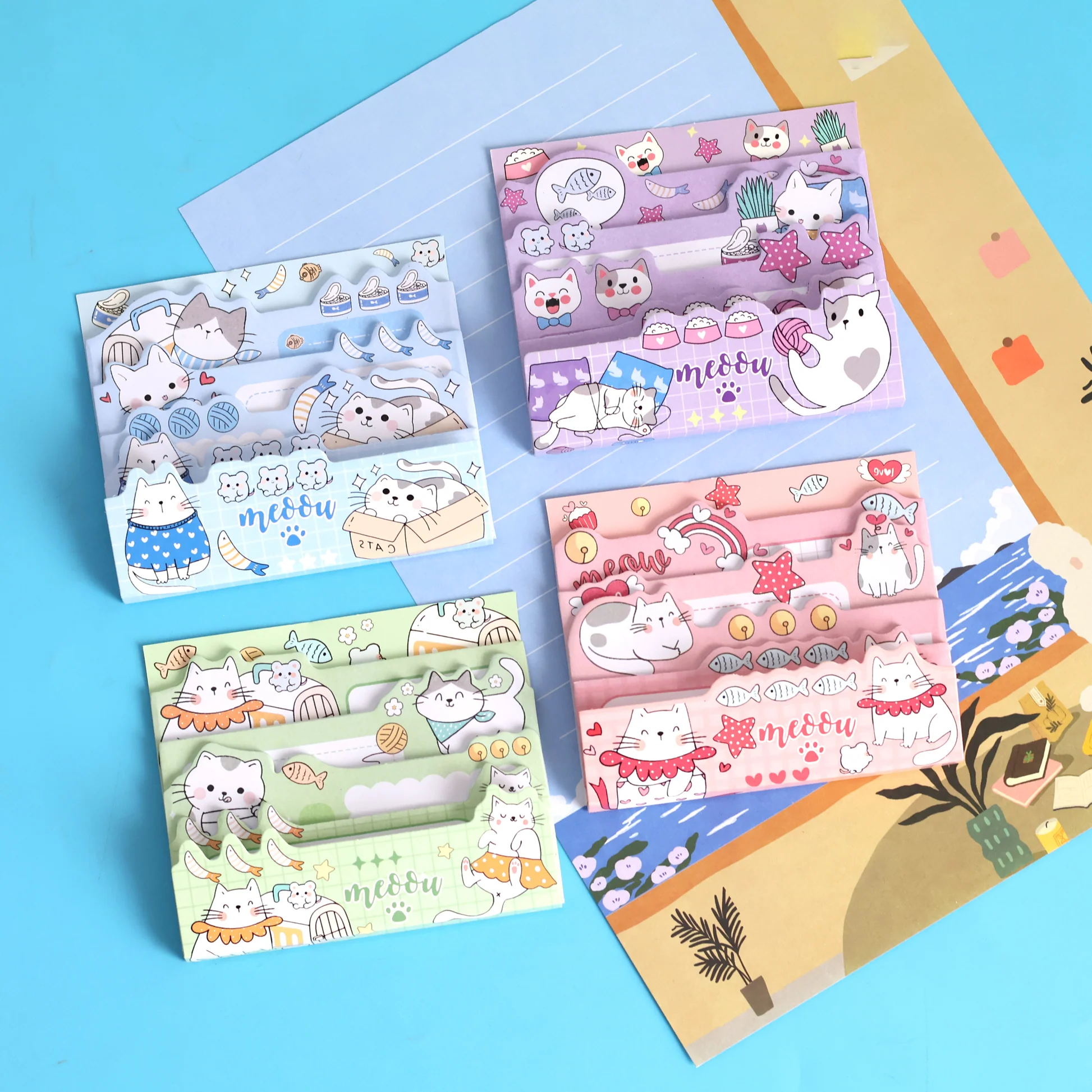Colorful Animal Sticky Notes | Organize in Style