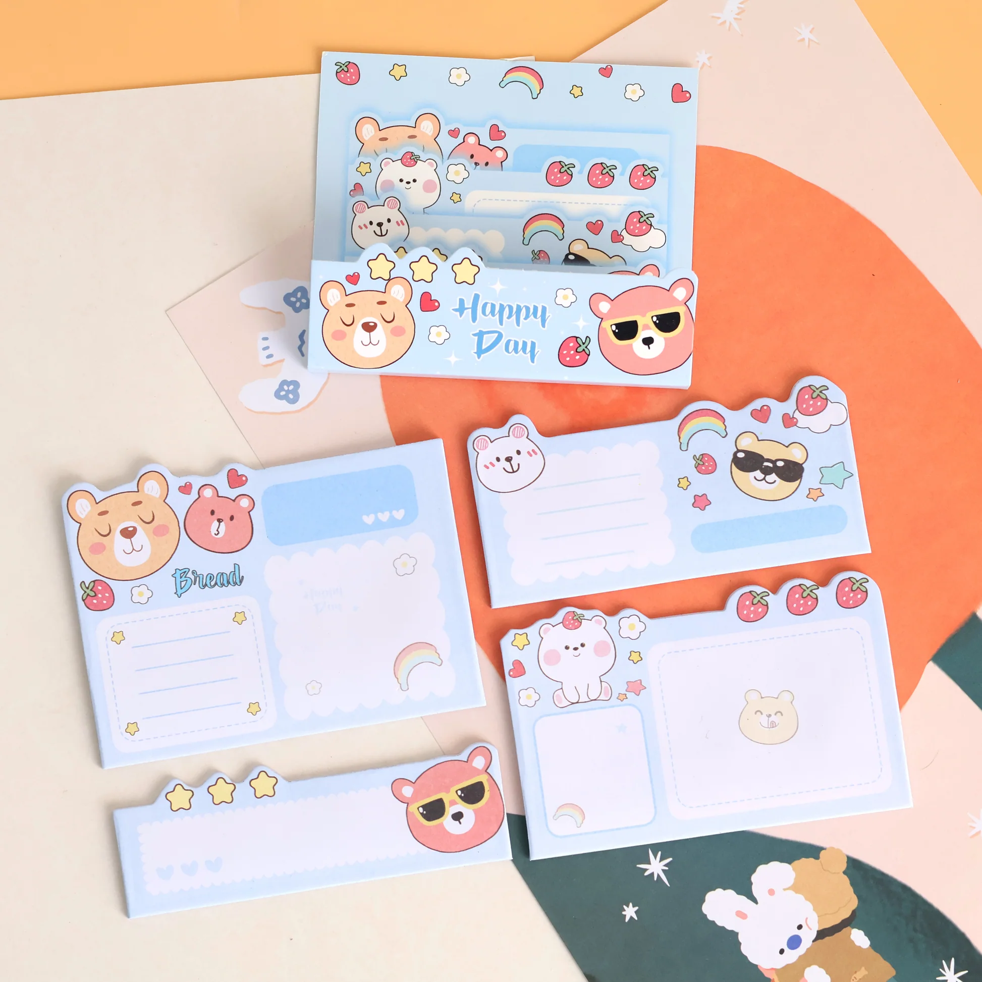 Colorful Animal Sticky Notes | Organize in Style