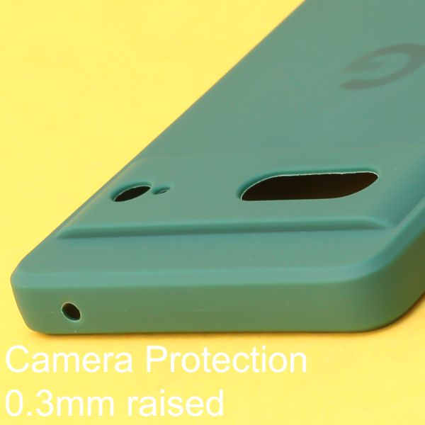 Dark Green Candy Camera Silicone Case for Google Pixel 7