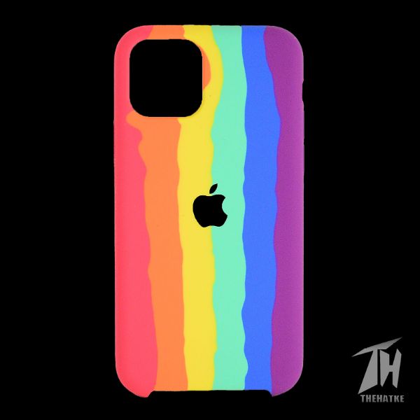 Rainbow Silicone Case for Apple iphone 12 mini