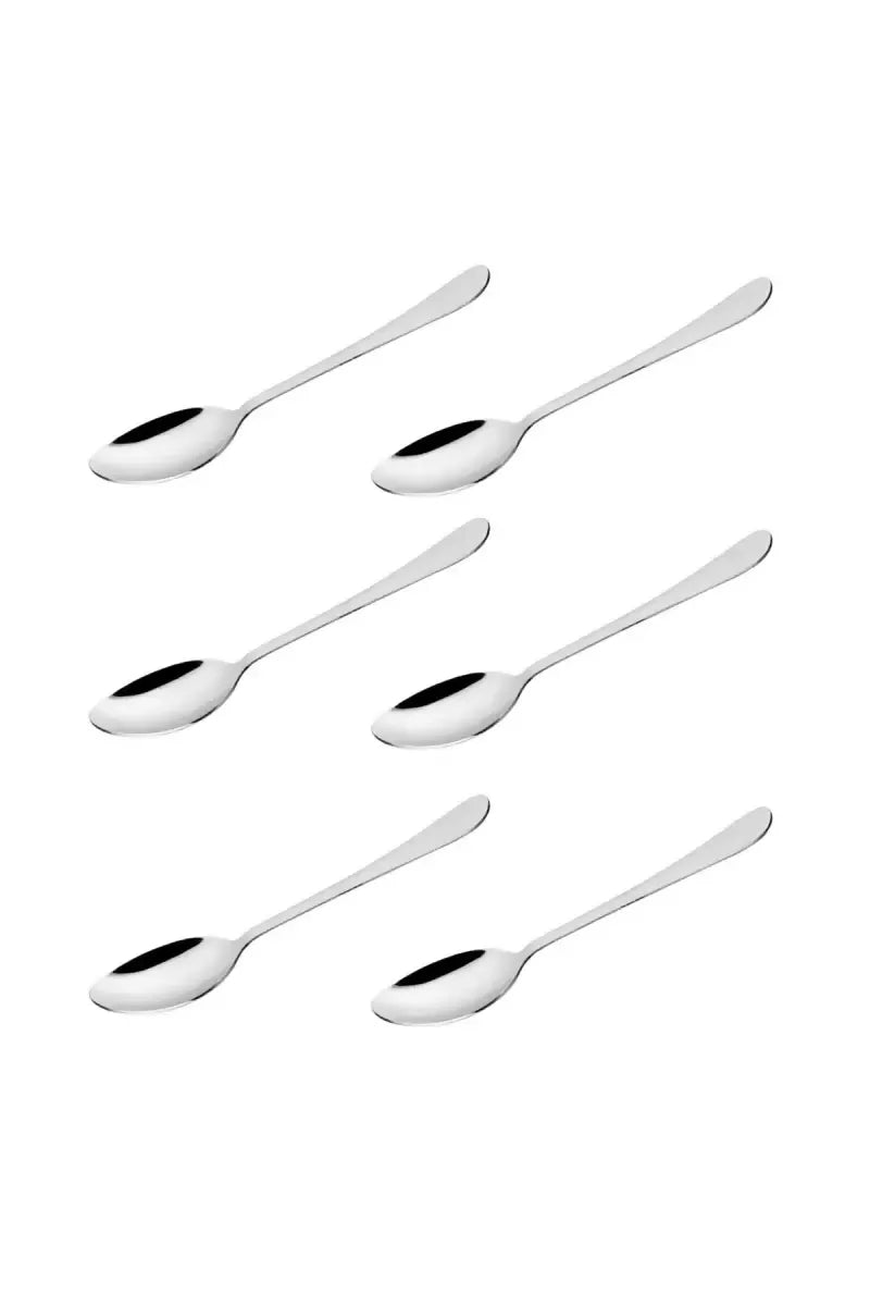 Prabha Stainless Steel Royal Tea Spoon Set - 14cm