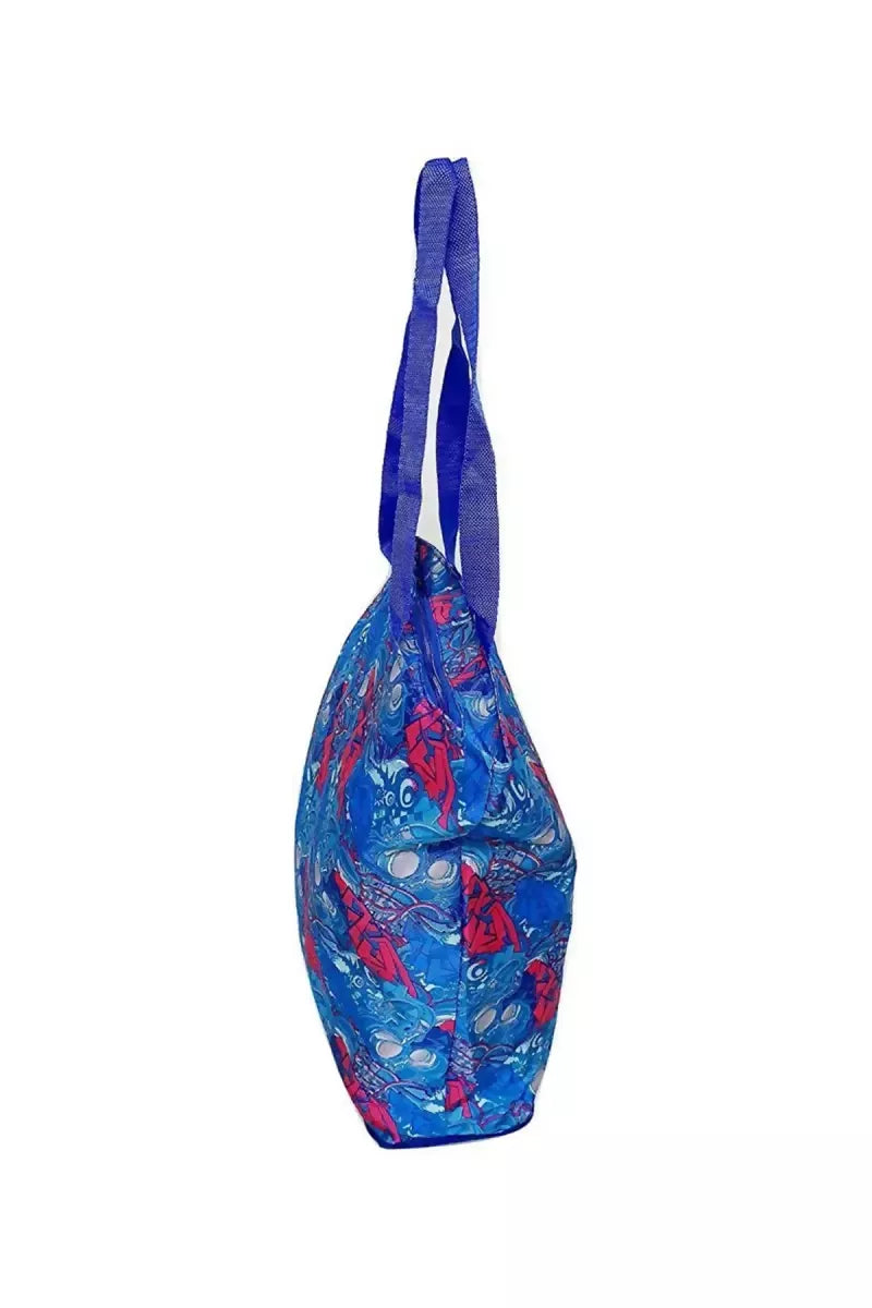 Folding Thaila Grocery Bag/Shopping Bag - Blue