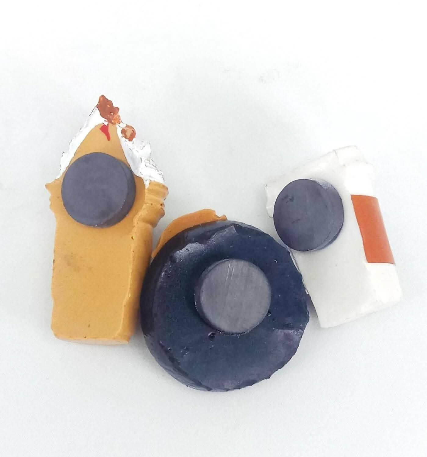 Coffee & Cookies Miniature Food Fridge Magnet