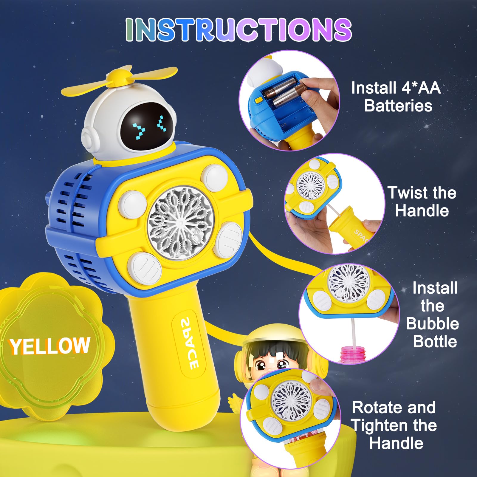 Automatic Bubble Machine – Endless Bubbles, Non-Stop Fun!