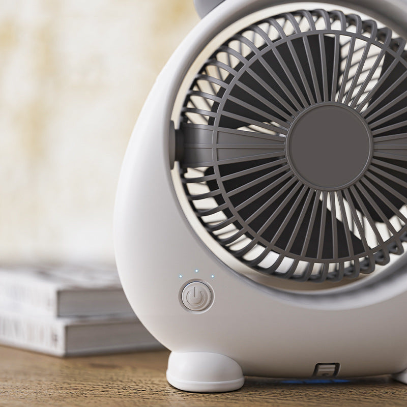 Travel-Ready 3-Speed Portable Desk Fan